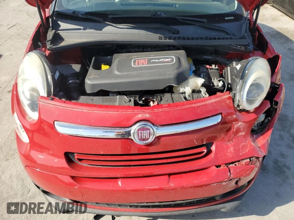 2014 FIAT 500L Easy with VIN ZFBCFABH0EZ001837, listed as a Copart auction lot 84663884 with 82,352 mi miles and Salvage Title. Bid and sale history available at carsss.com. Image 12.