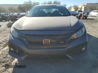 2017 Honda Civic Sedan Si with VIN 2HGFC1E58HH703995, listed as a Copart auction lot 87746465 with 108,227 mi miles and Salvage Title. Bid and sale history available at carsss.com. Image 5.