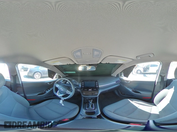 2020 Hyundai Ioniq Blue with VIN KMHC65LC2LU227309, listed as a Copart auction lot 51577645 with 143,542 mi miles and Salvage title. Bid and sale history available at DreamBid. Image 13.