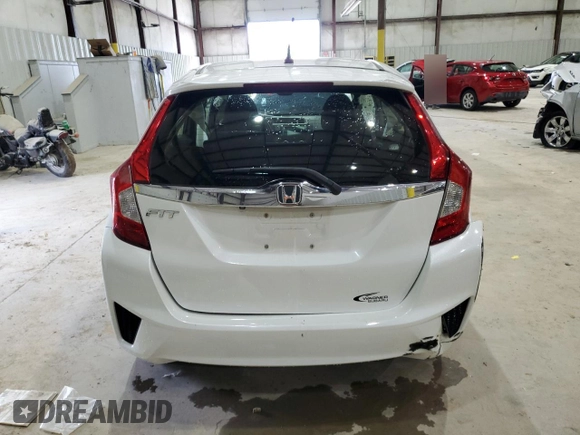 2017 Honda Fit EX with VIN JHMGK5H77HS003015, listed as a Copart auction lot 57205495 with 112,481 mi miles and Salvage title. Bid and sale history available at DreamBid. Image 6.