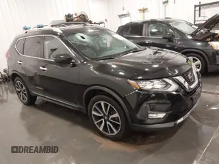 2019 Nissan Rogue SV with VIN 5N1AT2MVXKC831340, listed as a IAAI auction lot 41783045 with 52,477 mi miles. Bid and sale history available at carsss.com. Image 1.
