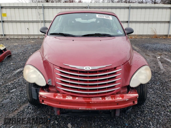2006 Chrysler PT Cruiser z VIN 3C3HY55X76T204731, wystawiony jako Copart lot #49281695 z przebiegiem 182 202 mil mil oraz Szkoda całkowita • Salvage title. Historia ofert i sprzedaży dostępna na DreamBid. Obrazek 5.