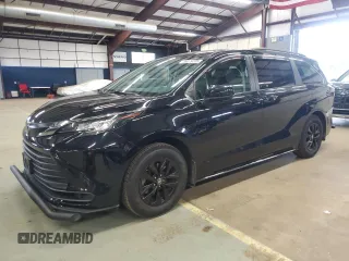 2022 Toyota Sienna LE z VIN 5TDKSKFC7NS046607, wystawiony jako Copart lot #59079205 z przebiegiem 190 151 mil mil oraz Tytuł czysty. Historia ofert i sprzedaży dostępna na DreamBid. Obrazek 1.