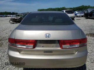2003 Honda Accord LX z VIN 1HGCM56353A015271, wystawiony jako Copart lot #57214495 z przebiegiem 206 404 mil mil oraz Czysty tytuł • Clean title. Historia ofert i sprzedaży dostępna na DreamBid. Obrazek 6.