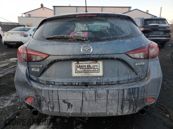 2014 Mazda 3 i Sport with VIN JM1BM1K76E1214392, listed as a Copart auction lot 42334585 with 165,202 mi miles and Salvage Title. Bid and sale history available at DreamBid. Image 6.