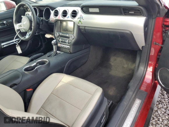 2015 Ford Mustang EcoBoost with VIN 1FA6P8TH5F5320955, listed as a Copart auction lot 51635025 with 136,278 mi miles and Salvage Title. Bid and sale history available at carsss.com. Image 8.