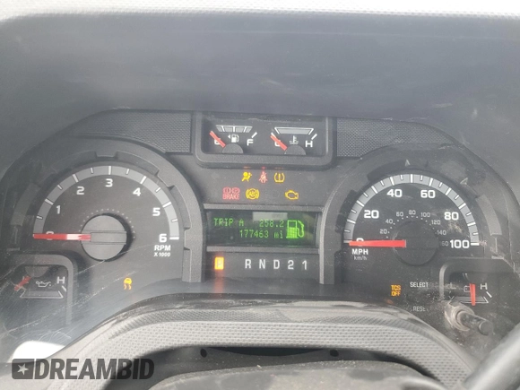 2012 Ford Econoline Passenger XL with VIN 1FBSS3BL9CDA44723, listed as a Copart auction lot 48371435 with 177,463 mi miles and Salvage Title. Bid and sale history available at DreamBid. Image 9.