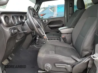 2019 Jeep Wrangler Sport S with VIN 1C4GJXAG7KW552143, listed as a Copart auction lot 50134775 with 73,278 mi miles and Salvage title. Bid and sale history available at DreamBid. Image 7.