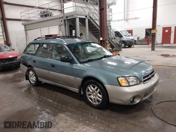 2002 Subaru Legacy Outback with VIN 4S3BH665027647421, listed as a IAAI auction lot 41903905 with 203,782 mi miles and . Bid and sale history available at DreamBid. Image 1.