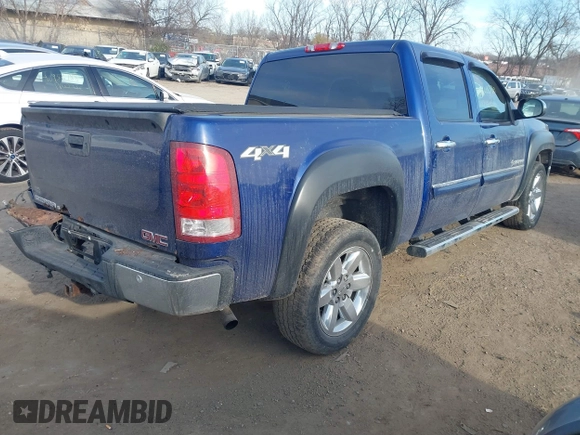 2012 GMC Sierra 1500 SLT with VIN 3GTP2WE78CG292997, listed as a IAAI auction lot 40967330 with 129,462 mi miles and . Bid and sale history available at DreamBid. Image 4.