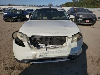 2006 Infiniti FX35 with VIN JNRAS08U66X104076, listed as a Copart auction lot 85278234 with 133,930 mi miles and Salvage Title. Bid and sale history available at carsss.com. Image 5.