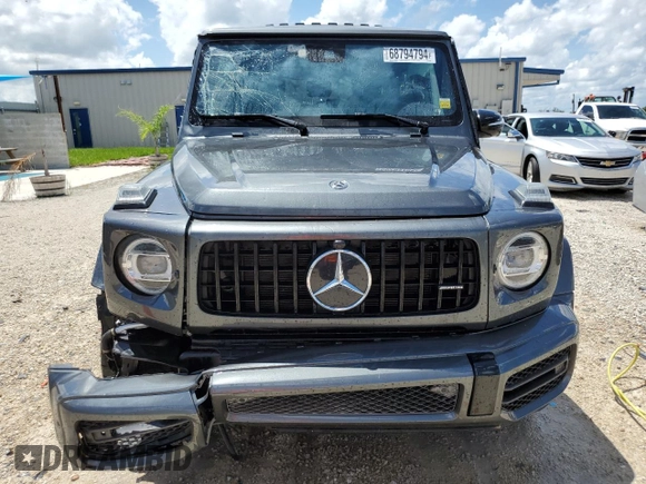 2019 Mercedes-Benz G 63 AMG with VIN WDCYC7HJ0KX320388, listed as a Copart auction lot 68794794 with 43,291 mi miles and Salvage Title. Bid and sale history available at DreamBid. Image 5.