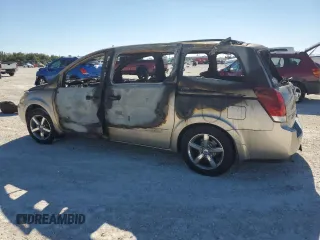 2006 Nissan Quest S Special Edition with VIN 5N1BV28U66N120471, listed as a Copart auction lot 83303184 with 0 mi miles and Non Repairable. Bid and sale history available at carsss.com. Image 2.