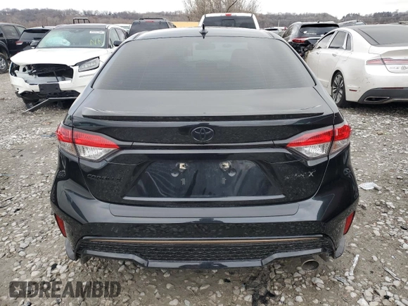 2021 Toyota Corolla SE with VIN 5YFM4MCE0MP077175, listed as a Copart auction lot 79843174 with 32,017 mi miles and Salvage Title. Bid and sale history available at carsss.com. Image 6.