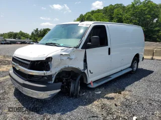 2021 Chevrolet Express Cargo с VIN 1GCWGAF73M1226274, выставлен на аукционе Copart как лот 60321655 с пробегом 9 039 миль миль и Чистый • Clean title. История ставок и продаж доступна на DreamBid. Изображение 1.