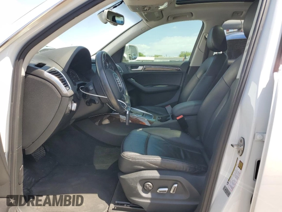 2014 Audi Q5 Premium Plus with VIN WA1LFAFP7EA102770, listed as a Copart auction lot 53556245 with 106,483 mi miles and Salvage Title. Bid and sale history available at carsss.com. Image 7.