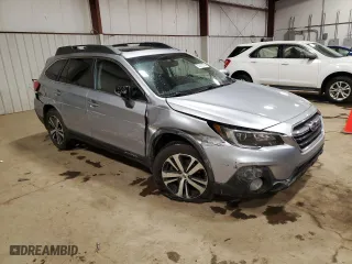 2018 Subaru Outback Limited with VIN 4S4BSAKC0J3384406, listed as a Copart auction lot 52312765 with 55,591 mi miles and Salvage Title. Bid and sale history available at carsss.com. Image 4.
