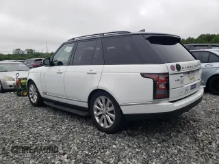 2017 Land Rover Range Rover HSE with VIN SALGS2FV1HA358780, listed as a Copart auction lot 60881385 with 18,432 mi miles and Salvage title. Bid and sale history available at DreamBid. Image 2.