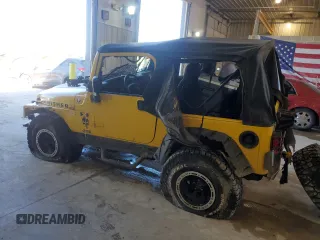 2003 Jeep Wrangler X with VIN 1J4FA39S73P377296, listed as a Copart auction lot 79120614 with 0 mi miles and Non Repairable. Bid and sale history available at carsss.com. Image 2.