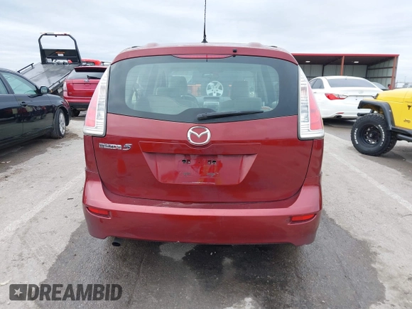2009 Mazda Mazda5 Sport with VIN JM1CR293X90339440, listed as a IAAI auction lot 41525453 with 173,640 mi miles. Bid and sale history available at carsss.com. Image 16.