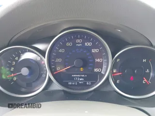 2008 Acura RL Tech Pkg with VIN JH4KB16638C003424, listed as a IAAI auction lot 41657001 with 81,612 mi miles. Bid and sale history available at carsss.com. Image 7.
