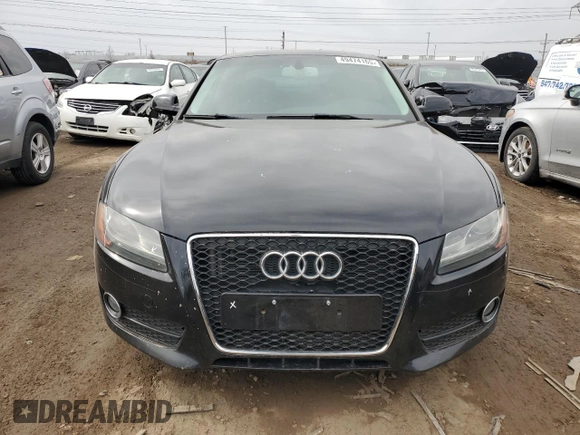 2012 Audi A5 2.0T Premium Plus with VIN WAULFAFR7CA001522, listed as a Copart auction lot 49474165 with 126,203 mi miles and Salvage Title. Bid and sale history available at carsss.com. Image 5.