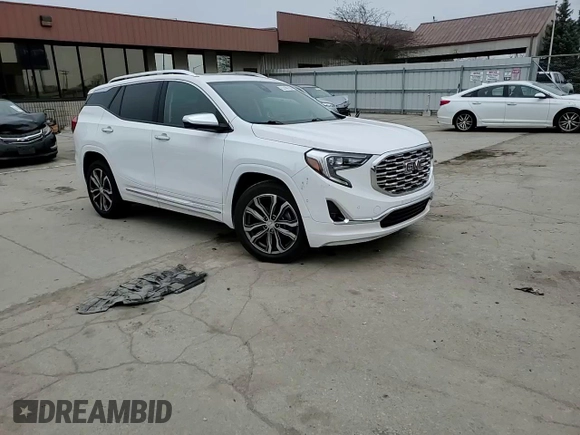2019 GMC Terrain Denali with VIN 3GKALXEX1KL137663, listed as a Copart auction lot 52189135 with 98,477 mi miles and Salvage title. Bid and sale history available at DreamBid. Image 11.