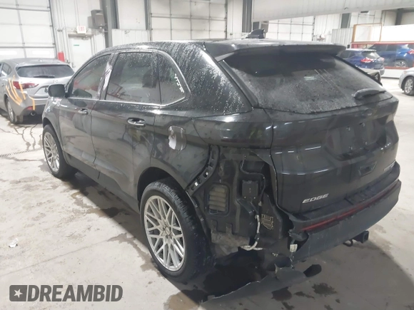 2017 Ford Edge Titanium with VIN 2FMPK4K96HBC47993, listed as a IAAI auction lot 41391418 with 132,532 mi miles. Bid and sale history available at carsss.com. Image 3.