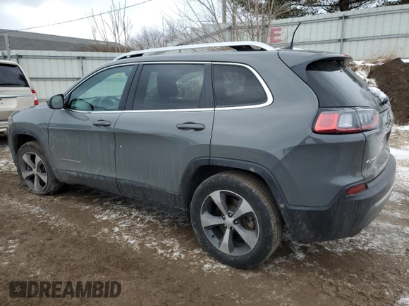 2020 Jeep Cherokee Limited with VIN 1C4PJMDN4LD564756, listed as a Copart auction lot 42547385 with 44,470 mi miles and Non repairable. Bid and sale history available at DreamBid. Image 2.