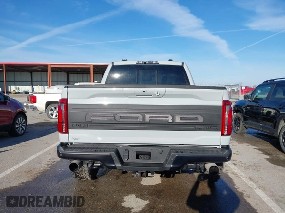 2024 Ford F-150 Raptor with VIN 1FTFW1RG0RFC21543, listed as a IAAI auction lot 41845627 with 11,808 mi miles and . Bid and sale history available at DreamBid. Image 16.