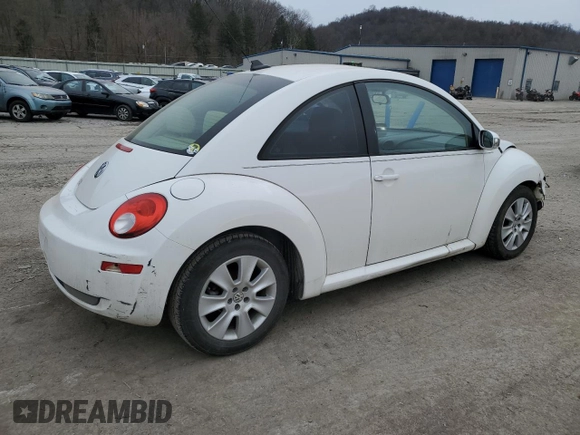 2009 Volkswagen New Beetle Coupe S with VIN 3VWRW31C09M508086, listed as a Copart auction lot 43787755 with 115,505 mi miles and Salvage Title. Bid and sale history available at carsss.com. Image 3.