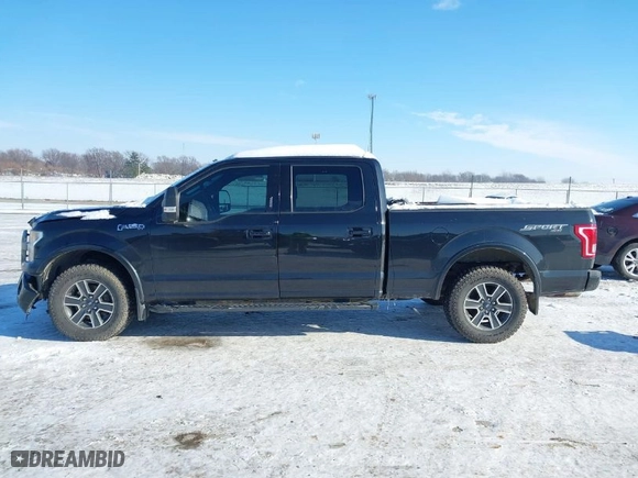 2015 Ford F-150 XLT w/HD Payload Pkg with VIN 1FTFW1EF6FFC08787, listed as a IAAI auction lot 41290445 with 136,293 mi miles. Bid and sale history available at carsss.com. Image 15.