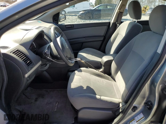 2012 Nissan Sentra S with VIN 3N1AB6AP8CL638245, listed as a Copart auction lot 50026845 with 114,326 mi miles and Salvage Title. Bid and sale history available at DreamBid. Image 7.