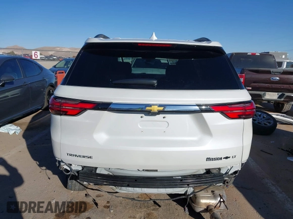 2022 Chevrolet Traverse LT Cloth z VIN 1GNERGKW9NJ159582, wystawiony jako IAAI lot #41510198 z przebiegiem 38 074 mil mil oraz . Historia ofert i sprzedaży dostępna na DreamBid. Obrazek 16.
