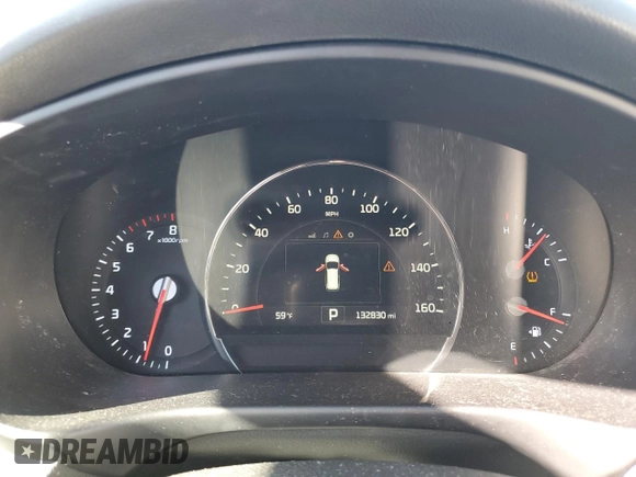 2017 Kia Sorento EX with VIN 5XYPHDA56HG239230, listed as a Copart auction lot 83670024 with 132,830 mi miles and Salvage Title. Bid and sale history available at DreamBid. Image 9.