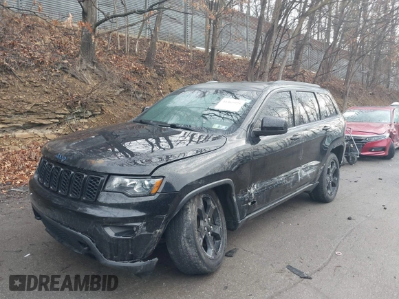 2019 Jeep Grand Cherokee Altitude with VIN 1C4RJFAG7KC843150, listed as a IAAI auction lot 41463925 with 85,332 mi miles and . Bid and sale history available at DreamBid. Image 18.