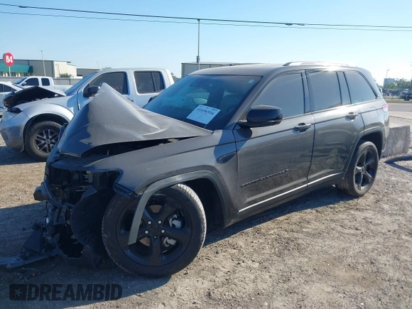 2023 Jeep Grand Cherokee Limited with VIN 1C4RJGBG4PC549510, listed as a IAAI auction lot 41696916 with 20,645 mi miles and . Bid and sale history available at DreamBid. Image 18.