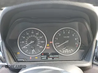 2016 BMW X1 xDrive28i with VIN WBXHT3C31G5E48073, listed as a Copart auction lot 43974855 with 56,088 mi miles and Salvage Title. Bid and sale history available at carsss.com. Image 9.