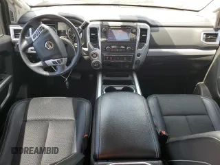 2017 Nissan Titan SV with VIN 1N6AA1E53HN570453, listed as a Copart auction lot 52941025 with 146,705 mi miles and Salvage title. Bid and sale history available at DreamBid. Image 8.