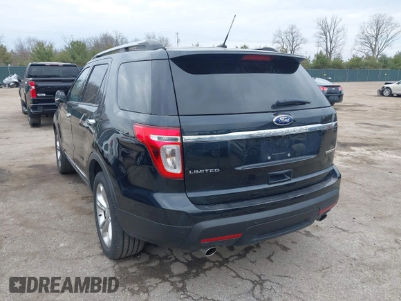 2014 Ford Explorer Limited with VIN 1FM5K7F89EGB50009, listed as a IAAI auction lot 41878694 with 115,990 mi miles and . Bid and sale history available at carsss.com. Image 3.