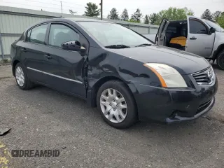 2012 Nissan Sentra S with VIN 3N1AB6AP0CL722043, listed as a Copart auction lot 60908485 with 145,490 mi miles and Salvage title. Bid and sale history available at DreamBid. Image 4.
