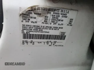 2001 Ford Excursion Limited z VIN 1FMNU42F01ED72943, wystawiony jako Copart lot #53872445 z przebiegiem 195 219 mil mil oraz Szkoda całkowita • Salvage title. Historia ofert i sprzedaży dostępna na DreamBid. Obrazek 13.