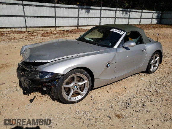 2008 BMW Z4 3.0si with VIN 4USBU535X8LX04793, listed as a Copart auction lot 77471094 with 104,599 mi miles and Salvage title. Bid and sale history available at DreamBid. Image 1.