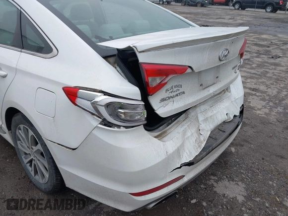 2016 Hyundai Sonata Sport with VIN 5NPE34AF5GH349871, listed as a IAAI auction lot 41962910 with 86,978 mi miles and . Bid and sale history available at DreamBid. Image 18.