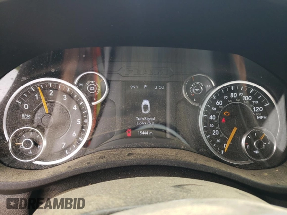 2022 Ram 2500 Tradesman with VIN 3C6MR5AJ6NG315245, listed as a Copart auction lot 63997974 with 15,444 mi miles and Salvage Title. Bid and sale history available at carsss.com. Image 9.