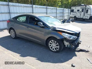 2013 Hyundai Elantra GLS z VIN 5NPDH4AE5DH222019, wystawiony jako IAAI lot #40381832 z przebiegiem Nie podano mil oraz . Historia ofert i sprzedaży dostępna na DreamBid. Obrazek 1.