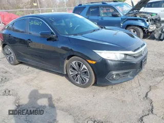2016 Honda Civic Sedan EX-L with VIN 2HGFC1F77GH636904, listed as a IAAI auction lot 42090609 with 176,968 mi miles. Bid and sale history available at carsss.com. Image 1.
