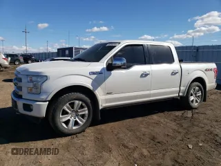 2017 Ford F-150 XL with VIN 1FTEW1EG3HFA74795, listed as a Copart auction lot 46892235 with 118,333 mi miles and Salvage Title. Bid and sale history available at carsss.com. Image 1.