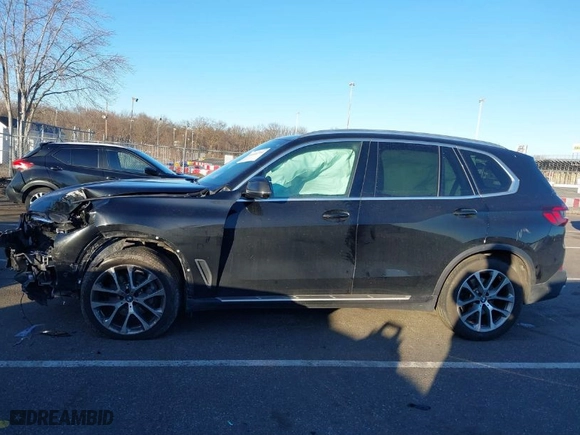2023 BMW X5 xDrive40i with VIN 5UXCR6C02P9N75108, listed as a IAAI auction lot 41644301 with 55,198 mi miles. Bid and sale history available at carsss.com. Image 14.
