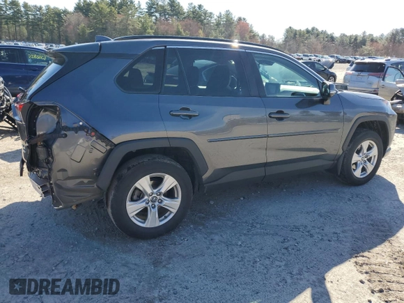 2019 Toyota RAV4 XLE with VIN 2T3P1RFV5KC047513, listed as a Copart auction lot 53023465 with 65,408 mi miles and Salvage Title. Bid and sale history available at carsss.com. Image 3.